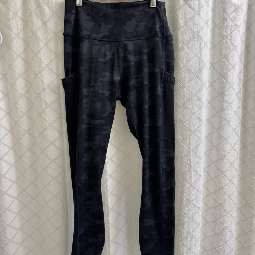 Fabletics Dark Camo Leggings